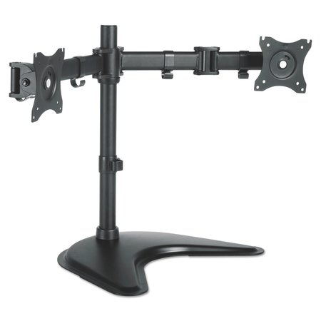 KANTEK Dual Monitor Articulating Desktop Stand, 32w x 13d x 17.5h, Black MA225